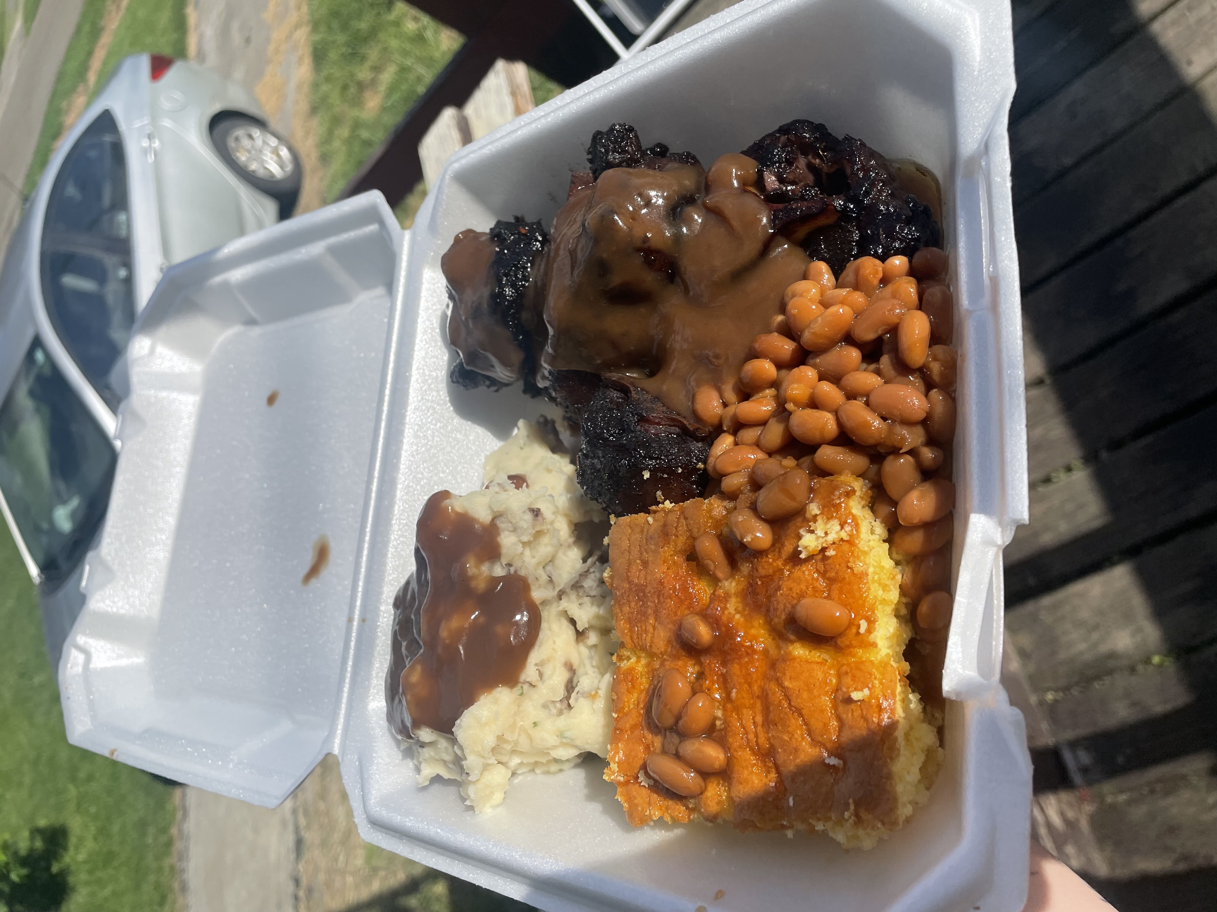 Oxtail dinner